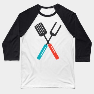 Barbeque Cross Baseball T-Shirt